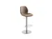 tabouret de bar,assise H 525-775mm,assise tissu sable chiné