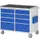 gereedschapswagen,HxBxD 795x770x650mm,beukblad,draagverm. 450kg