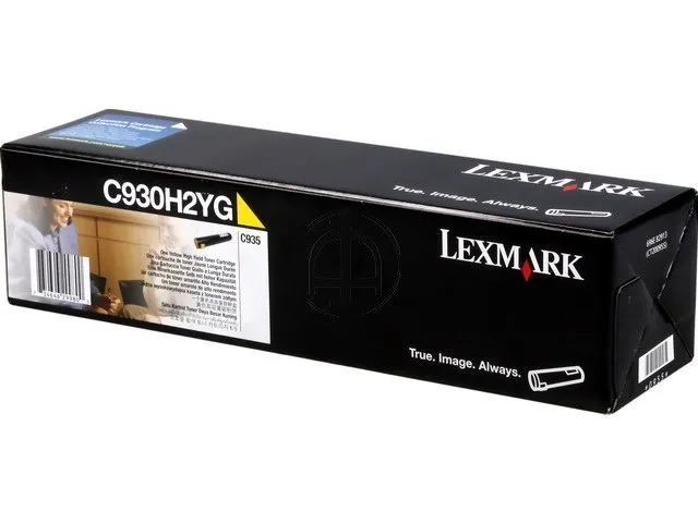 C930H2YG LEXMARK C935 toner yellow