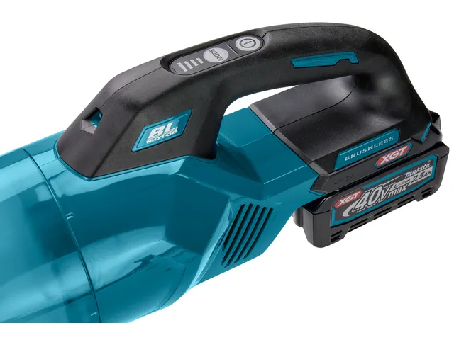 Makita 40 V Max Steelstofzuiger blauw