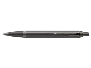 Balpen Parker IM Monochrome Gun Metal Medium + blauwe inkt - 2