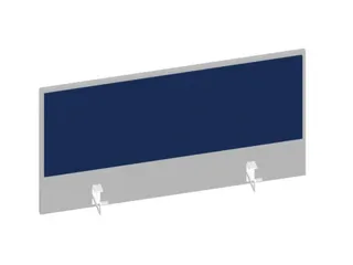 baliepaneel v. bureau aanbouw achter MP-lichtgrijs BN6016-blauw 1000mm - 1