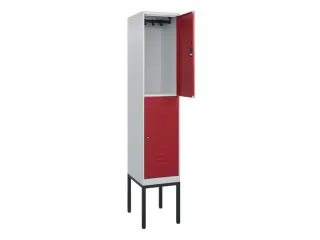 dubbeldekse locker,HxBxD 2120x400x500mm,1x2vak.,vak B 400mm - 2