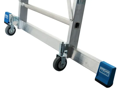 Ladder Aluminium Bordes 1.40m 6Treden Incl.Bordes