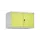 opzetkast,v. locker,2vak.,vak B 400mm,HxBxD 500x800x500mm,vleugeldeur