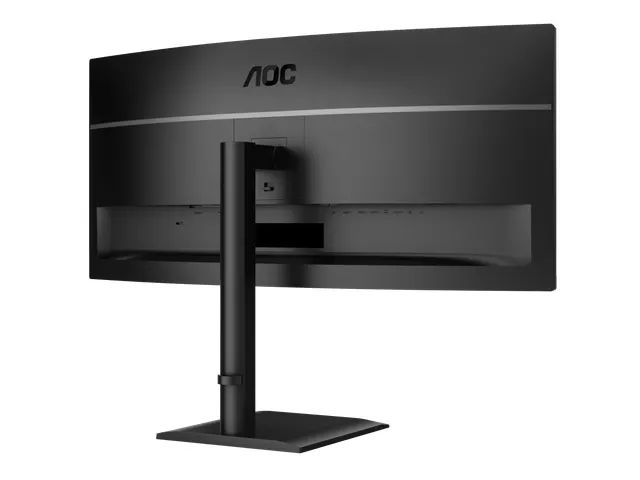 AOC E4 CU34E4CV 34 Inch Monitor UltraWide Quad HD LCD Zwart