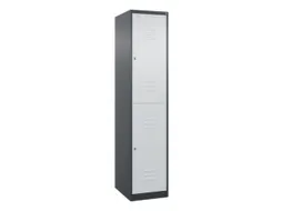 dubbeldekse locker,HxBxD 1850x400x500mm,1x2vak.,vak B 400mm