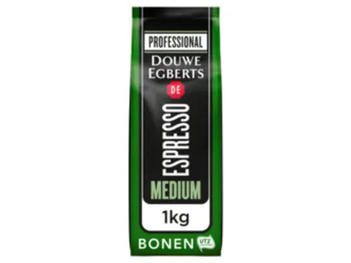 Koffie Douwe Egberts espresso bonen medium roast 1kg