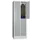 lockerkast,HxBxD 1850x600x500mm,2x2vakken,RAL7035,front RAL6011