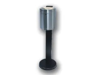 Staande Veiligheidsasbak 6 liter Rvs - 1