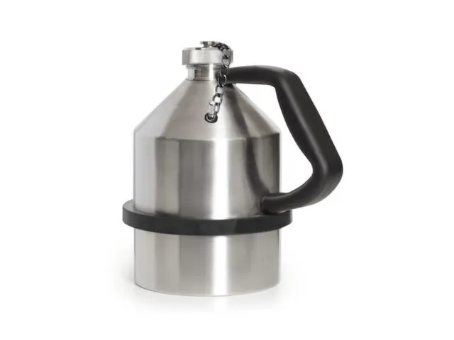 veiligheidskan,RVS,2l,HxBxD 226x225x158mm,schroefdop,vlamblokkering