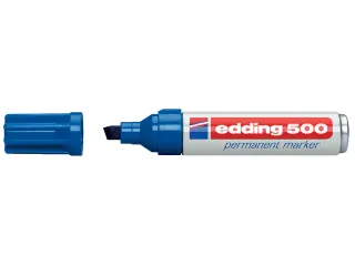Viltstift edding 500 schuin blauw 2-7mm - 1