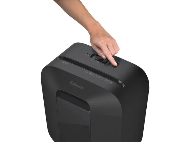 Destructeur Fellowes Powershred LX25 particules 4x37mm noir P-4