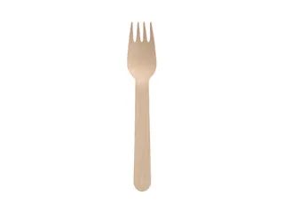 Papstar Vork Pure uit hout 16cm 250 stuks - 2