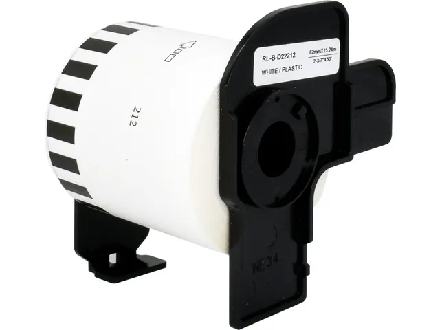 Etiket DK22212 Labels White voor Brother QL-serie 62mmx15m