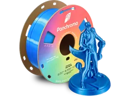 Polymaker 3D printer Filament Panchroma PLA Silk 1,75mm Blauw 1kg