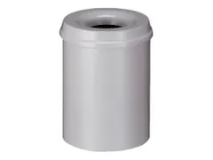 Papierbak met Vlamdover 15 liter 26cm x 36cm Grijs
