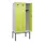 locker,HxBxD 2120x900x500mm,3vak,vak B 300mm,cil.-slot,voetonderstel