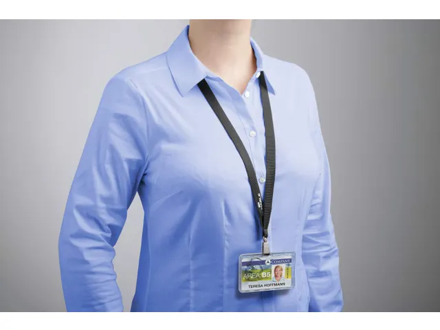 Durable 8928 Badge Kaarthouder permanent gesloten voor Veiligheidspas