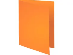 100 dossiermappen SUPER 250 24x32cm Oranje