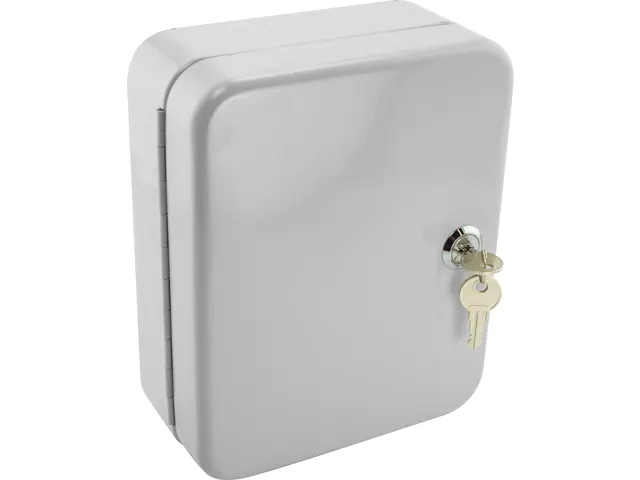 sleutelkast Alco 200x160x80mm grijs voor 40 sleutels cilinderslot