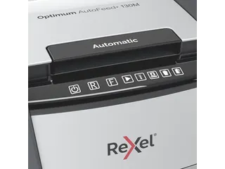 Papiervernietiger Rexel Optimum Auto+ 130M snippers 2x15mm - 5