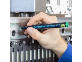 Permanent marker Schneider Maxx 130 rond 1-3mm assorti 4 stuks - 9