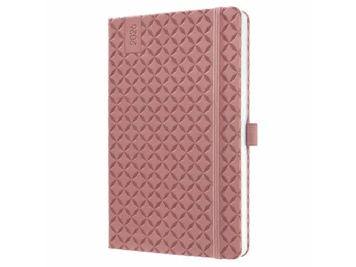 Weekagenda Flair A5 2026 (NL/FR/EN/DU) Dusty Red Hardcover