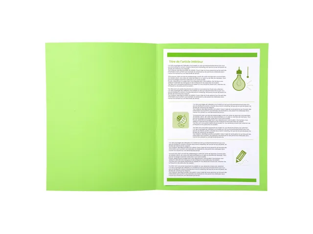 Pk 50 mappen bedrukt FOREVER 220 groen