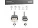 USB Type-C-aansluitkabel Type-C - A St/St 1,0m 3A 5 GB 3,0 Zwart