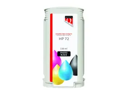 Inktcartridge Quantore alternatief tbv HP 72 C9370A foto zwart