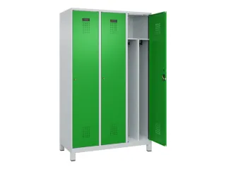 locker voor scheiding van kleding,HxBxD 1950x1200x500mm,3vak - 1