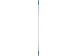 Manche en aluminium 150cm Bleu