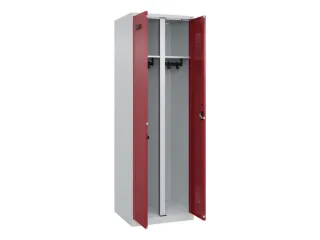 locker voor scheiding van kleding,HxBxD 1850x600x500mm,2vak - 1