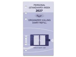 Agendavulling 2027 Kalpa Personal 7dagen/2pagina's