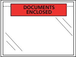 Paklijstenvelop Quantore Zelfklevend Documents Enclosed 165x122mm