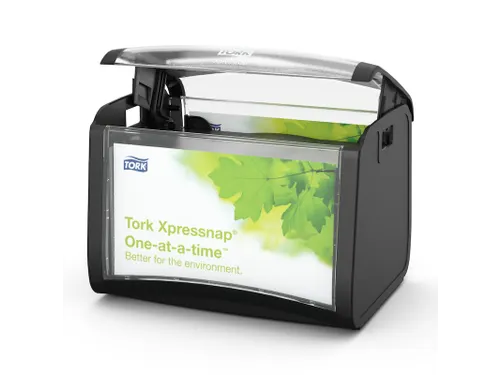 Tork 272611 Xpressnap Tabletop Napkin Dispenser Zwart