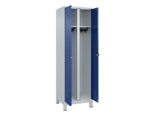 locker voor scheiding van kleding,HxBxD 1950x600x500mm,2vak