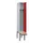 locker met bank,voor scheiding van kleding,HxBxD 2120x300x815mm,1vak