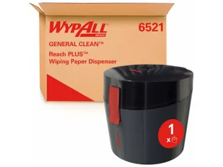WypAll Reach Plus Centrefeed Dispenser zwart - 2