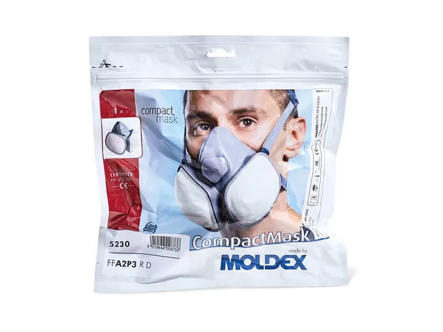 Demi-masque sans entretien Moldex CompactMask FFA2 P3 RD