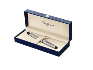Vulpen Waterman Expert Stainless Steel CT Medium Blauwe inkt - 6