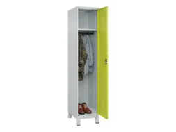 locker,HxBxD 1950x400x500mm,1vak,vak B 400mm,cil.-slot,voeten