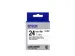 Standard Tape - LK-6WBN Std Blk/Wht 24/9