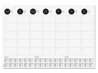 Designonderlegger Sigel muur- kalender/onderlegger 27/28/29 59,5x41cm - 2