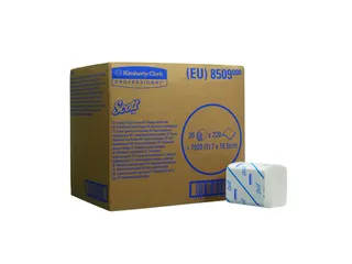 Scott 8509 Toiletpapier 2-laags Wit Gevouwen - 1