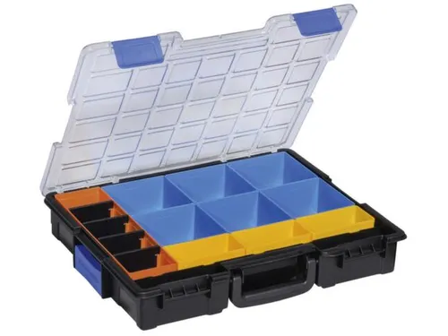 Assortimentskoffer,type 3,HxBxD 76x440x335mm,kunststof,koffer zwart