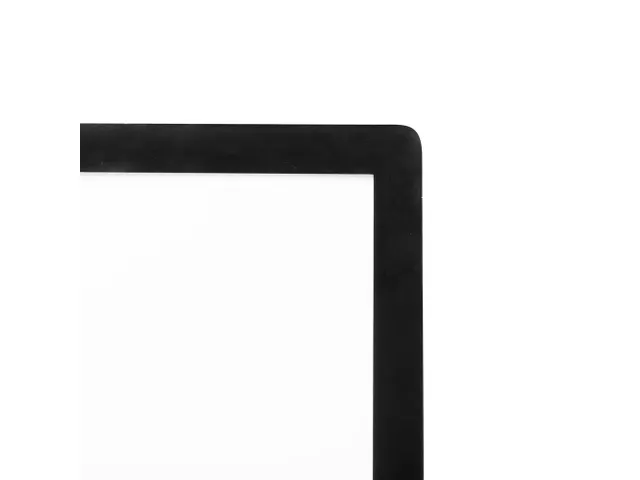 Verlicht Menustandaard LED Slide In A2 Zwart