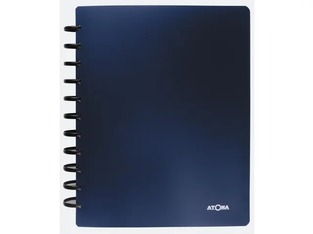 protège-documents, pour ft A4, en PP, avec 100 pochettes, couleurs as
