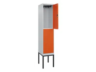 dubbeldekse locker,HxBxD 2120x400x500mm,1x2vak.,vak B 400mm - 2